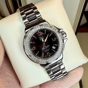 EUC Tag Heuer Formula 1 Diamond-Set Bezel Watch
